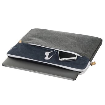 Predám obal na notebook Hama 13,3" (34 cm), šedomodrý - 3