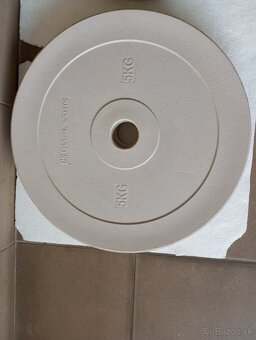 Olympíjske kotúče  C.S. METHOLDER 2x5 kg - NOVÉ za 1/2 ceny - 3