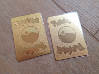 Kovové Pokemon karty - 3