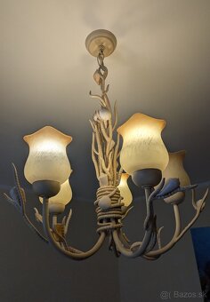 Stropná lampa- luster v stredomorskom štýle - 3