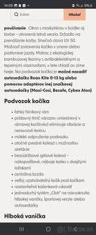 Roan Ivi black 2 v 1+isofix a vajíčko kiddy - 3