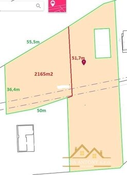 Stavebný pozemok v rekreačnej oblasti Oravice 2165 m2 - 3