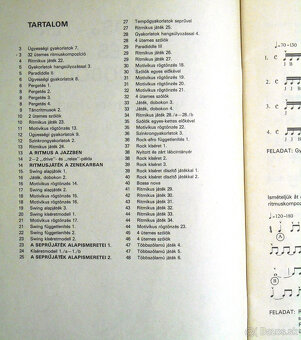 jazzové noty na bicie - 3