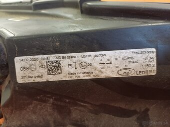 Skoda Superb lave metrix led svetlo - 3