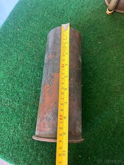 Starožitná mosadzná nabojnica - 3