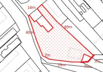 Stavebný pozemok, centrum, Blesovce, 16a, elektrina, plyn, s - 3