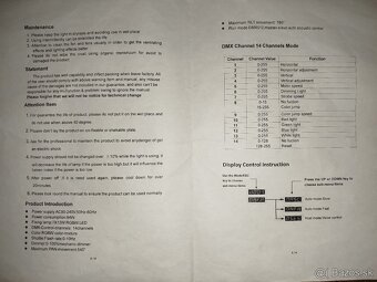 Mini wash hlavy 7x12W s "Wifi DMX" a prepravným kufrom - 3