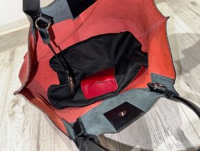 Dámska kožená kabelka Anna Luchini - 3