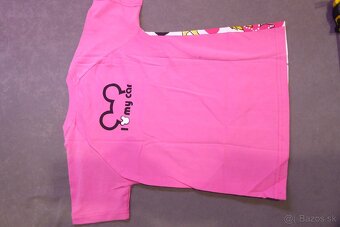 tričko minnie mouse veľkosť 130 - 3