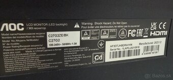 Monitor AOC C27G2 - 3