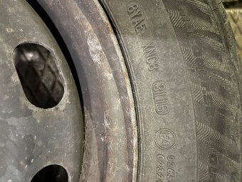 Plechové disky R15 195/65 zimné - 3