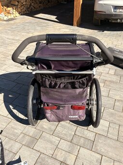 Thule Chariot Sport 1 + Ski kit – TOP stav - 3