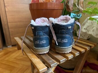 Detské čižmičky Tom Tailor, veľkosť 20, svietiace - 3