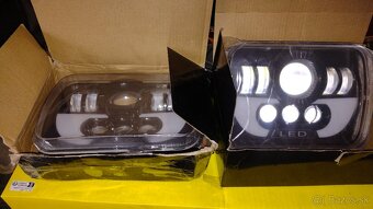 LED svetlá Jeep Cherokee xj  H4 - 3