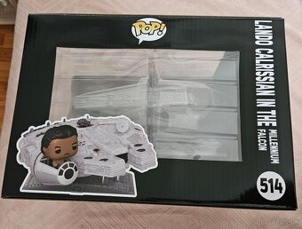 Funko Pop Star Wars Lando Calrissian in The Millennium Falco - 3