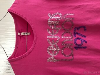 PEPE jeans nová kolekcia damske tricko fuksia M/L - 3