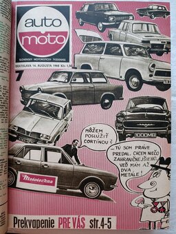 Časopis Auto Moto 1968 - 1972 - 3