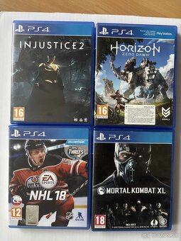 Sony PlayStation 4 Slim 500GB + druhý joystick + 4 hry - 3