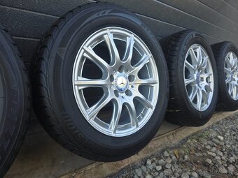 Zimná sada Mercedes C W205+Bridgestone 205/60 R16 - 3