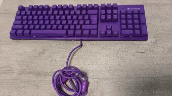 Klávesnica RAPTURE X-RAY Fialová - 3