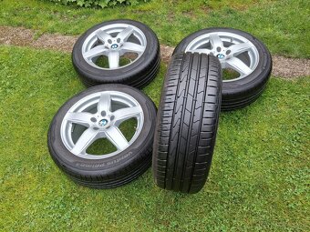 17" ALU 5x112 BMW + TPMS+ letné 205/55 r17 8mm TOP - 3