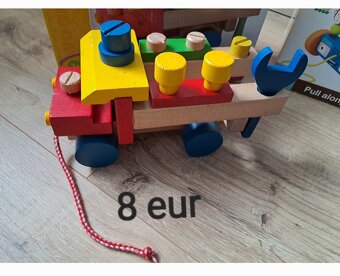 Hračky drevenné  , plast - 3