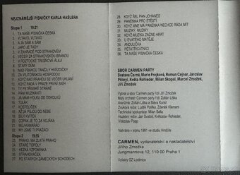 🌟 Carmen party 2 - Tentokrát s Karlem Hašlerem 🌟 - 3