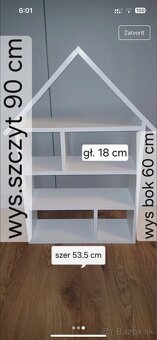 Domkcek na hracky alebo knizky - 3