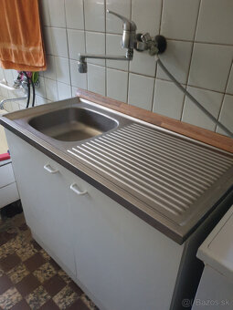nerezový drez so skrinkou - 3