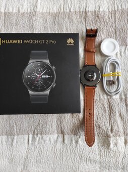Huawei watch gt 2 pro čierne vo veľmi zachovalom stave samoz - 3