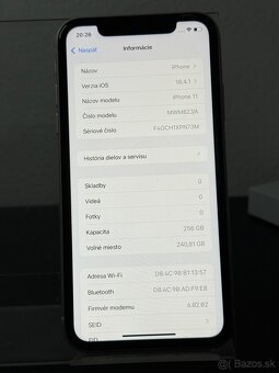 Predám Apple iPhone 11 256GB Silver Minimálne známky - 3