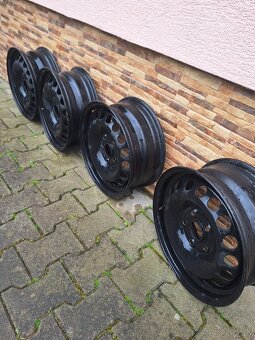 Predám plechové disky 5x112 r15 - 3