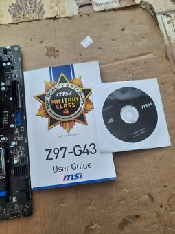 MSI Z97-G43 + Intel i7-4770K + RAM 16GB + chladič – komplet - 3