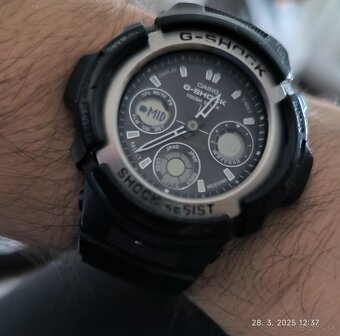 Predám hodinky Casio G-Shock AWG-100/1A - 3