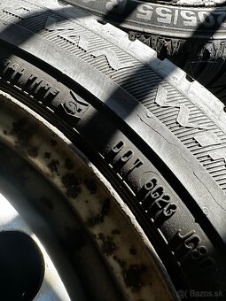 Predám plechove disky na Vw t5 5x120 205/65 r16c - 3