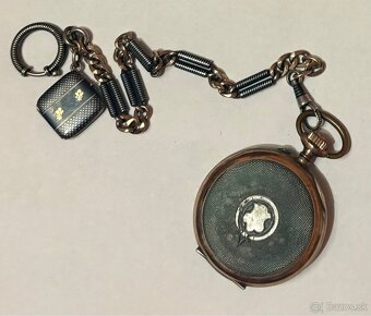 Strieborné Hodinky s púzdrom - 3