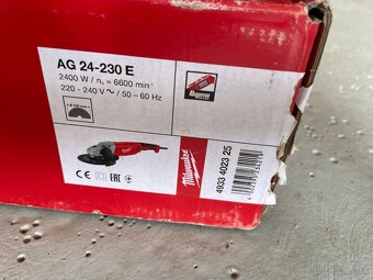 Milwaukee AG24-230E a DEC230 - 3