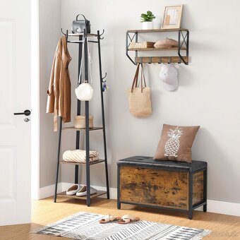 VASAGLE lavica s úložným priestorom - 3