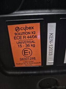 Autosedačka Cybex solution x2 - 3