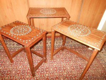 Trojité stolíky - 3