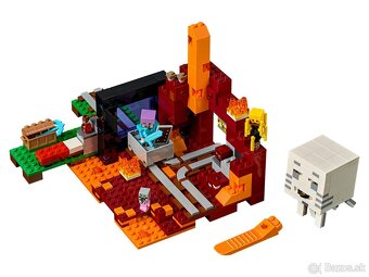 Nové LEGO Minecraft 21143 Podzemná brána + bonus 30705 - 3