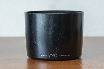 CANON EF 135mm f/2L USM f2 + krytky + clona - 3