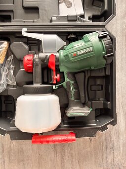 PARKSIDE Striekacia pištoľ na farbu HVLP PFS 450 B1 - 3