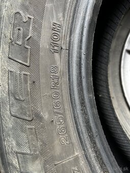 Bridgestone dueler 265/60 R18 - 3