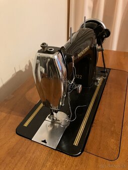 Šijací stroj, šľapací, Minerva - 3