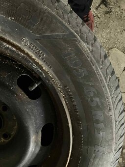 Predám disky 4x108 R15 S LETNÝMI pneumatikami 195/65/R15 - 3