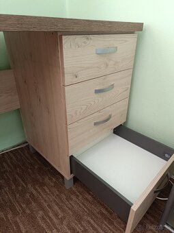 Písací a PC stôl | rozmer (ŠxDxV) 60x150x87 cm - 3