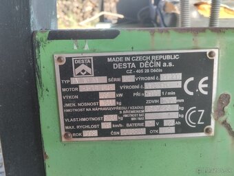 Predám VZV Desta DV 16 AA - 3
