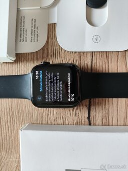 Apple watch 5 44mm nerezová oceľ - 3
