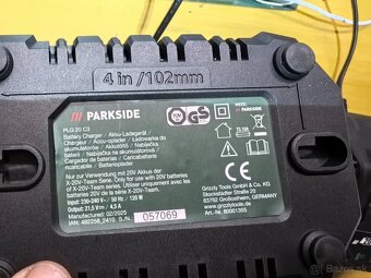 Predám nabíjačky parkside X20v - 3